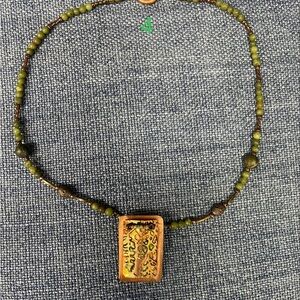 Handcrafted Copper Beaded Necklace